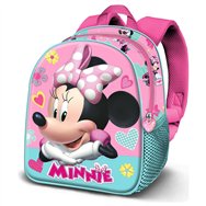 mochila 3d charm minnie disney 31cm