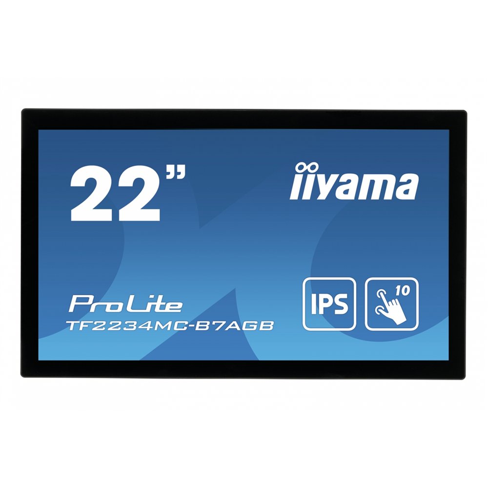 iiyama prolite tf2234mc-b7agb  21.5" táctil full hd led negro monitor