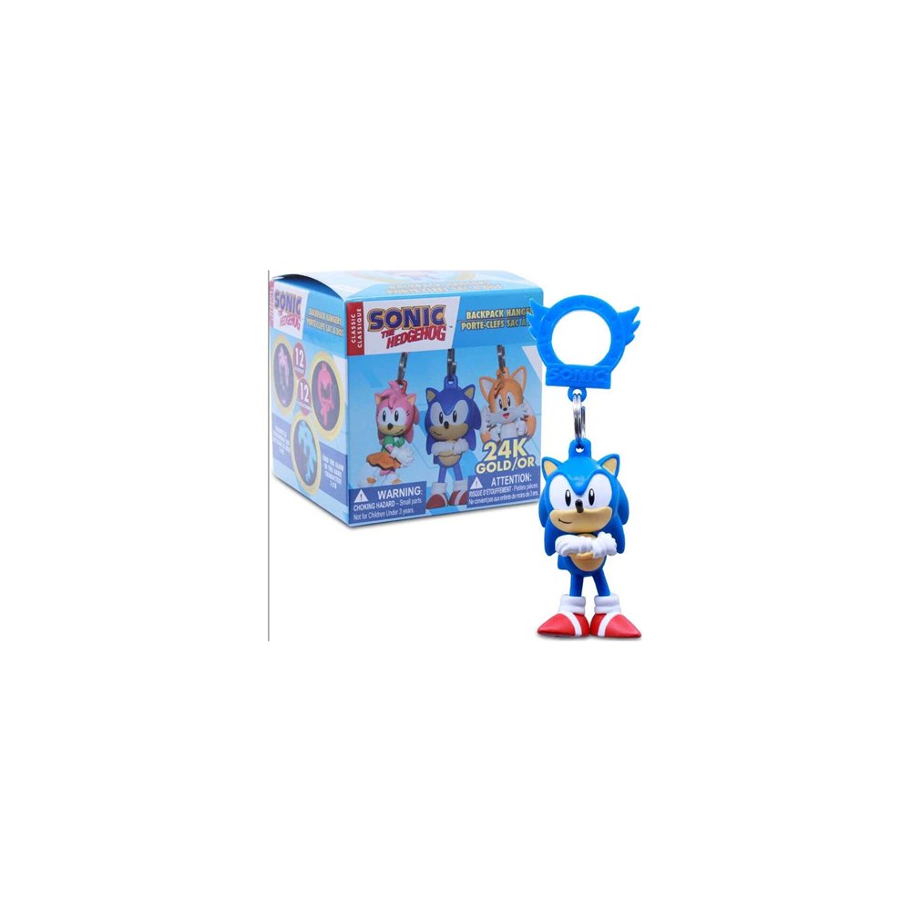 merchandising - colgantes para mochila sonic s6