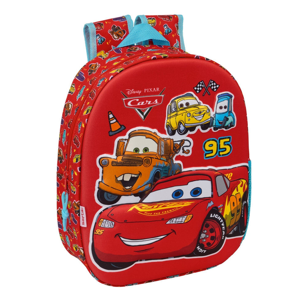 mochila 3d cars disney 33cm