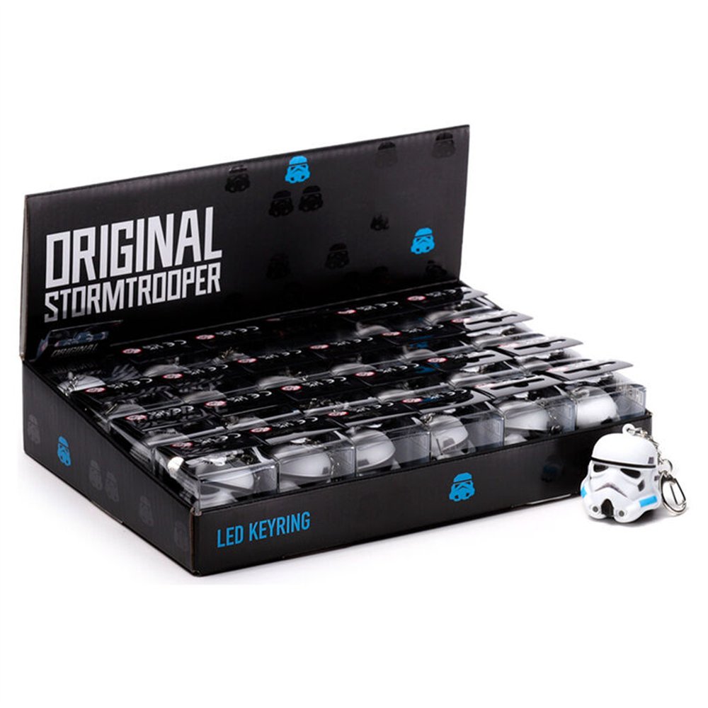 llavero stormtrooper star wars luz