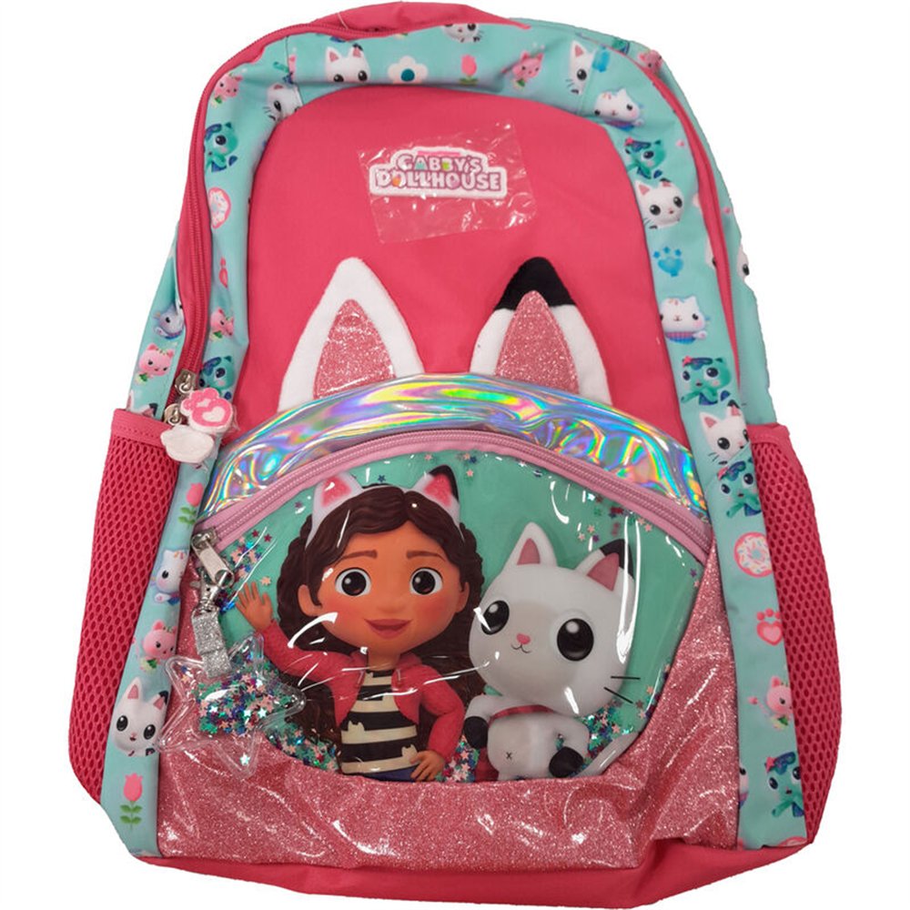 mochila la casa de muñecas de gabby 32cm