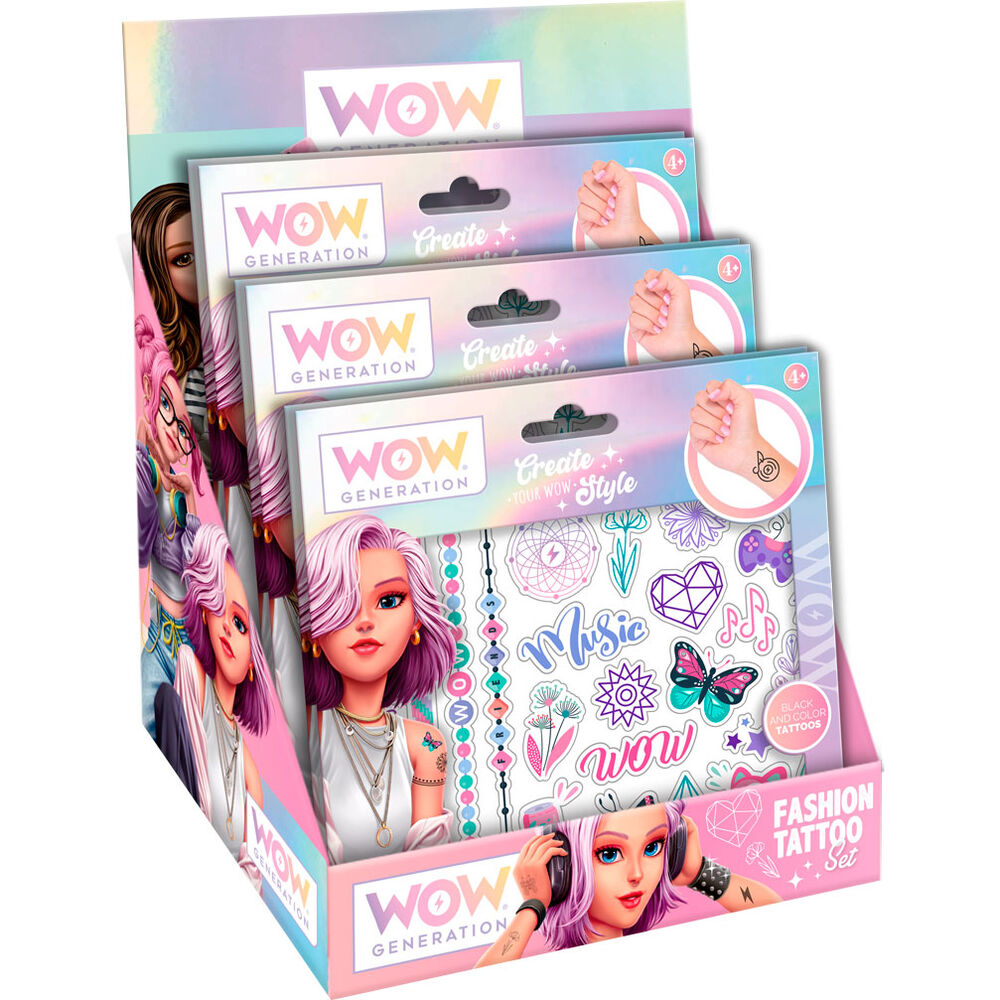 set de tatuajes wow generation