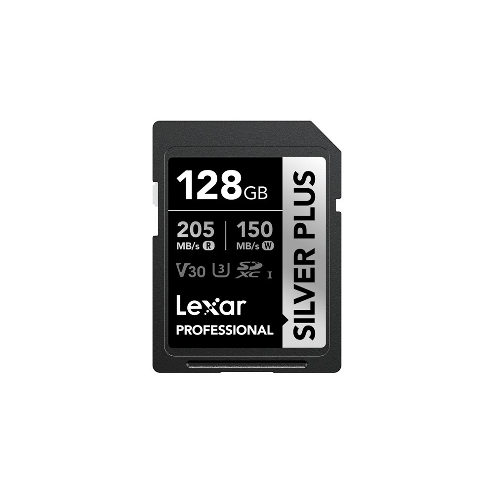 lexar professional silver plus 128 gb sdxc uhs-i clase 3