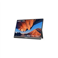 arzopa monitor a1 portátil 15.6" fhd 1080p ips, pantalla externa usb c ultradelgada