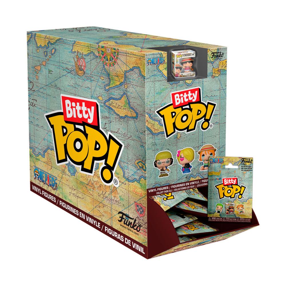 figura mystery bitty pop one piece surtido