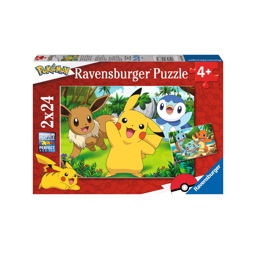 puzzle pokemon 2x24pzs