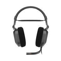 corsair hs80 rgb usb auriculares alámbrico de mano juego carbono