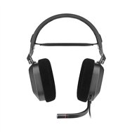 corsair hs80 rgb usb auriculares alámbrico de mano juego carbono