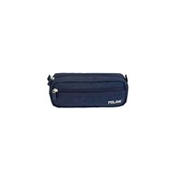 milan serie 1918 estuche portatodo rectangular 2 compartimentos - tejido resistente a las roturas y rasgaduras - medidas 21x8,5x