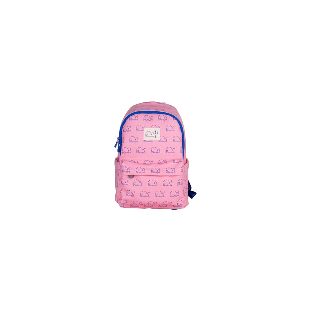 milan mochila escolar infantil casual 9.5 l rosa