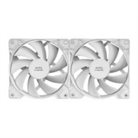 ventilador caja mars gaming 2x120mm blanco (mfpwmx2w)