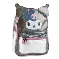 mochila kuromi hello kitty 30cm