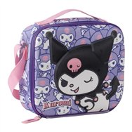 bolsa portameriendas 3d kuromi hello kitty