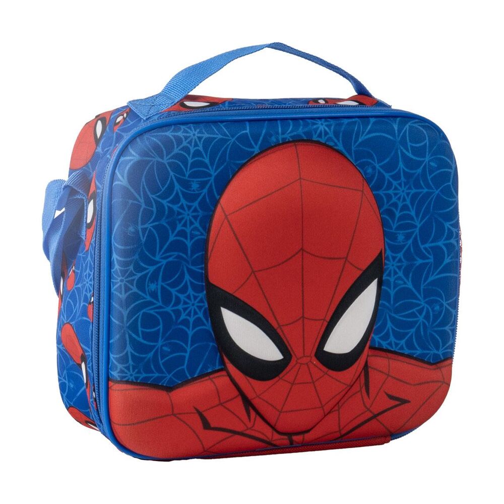 bolsa portameriendas 3d spiderman marvel