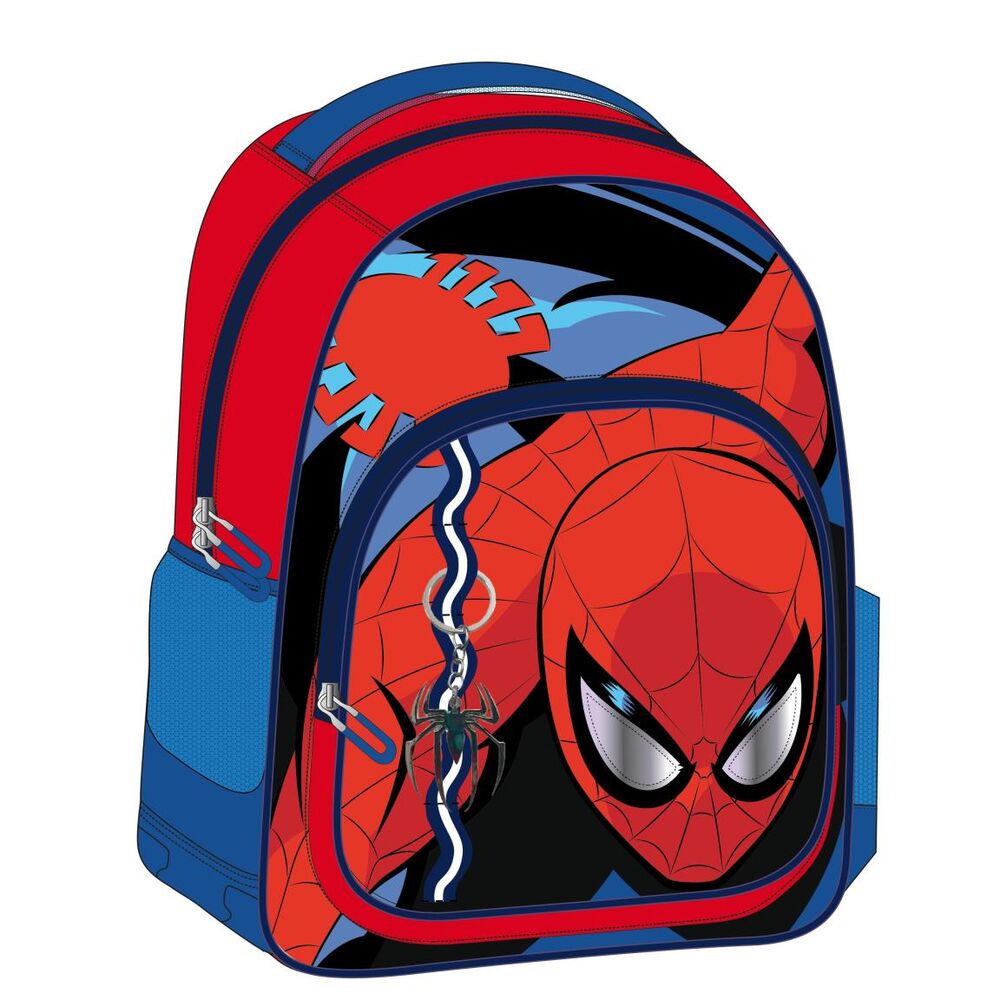mochila spiderman marvel 42cm adaptable