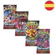 sobre cartas caos creciente megaevolucion pokemon español