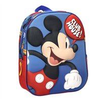 mochila 3d mickey disney 30cm