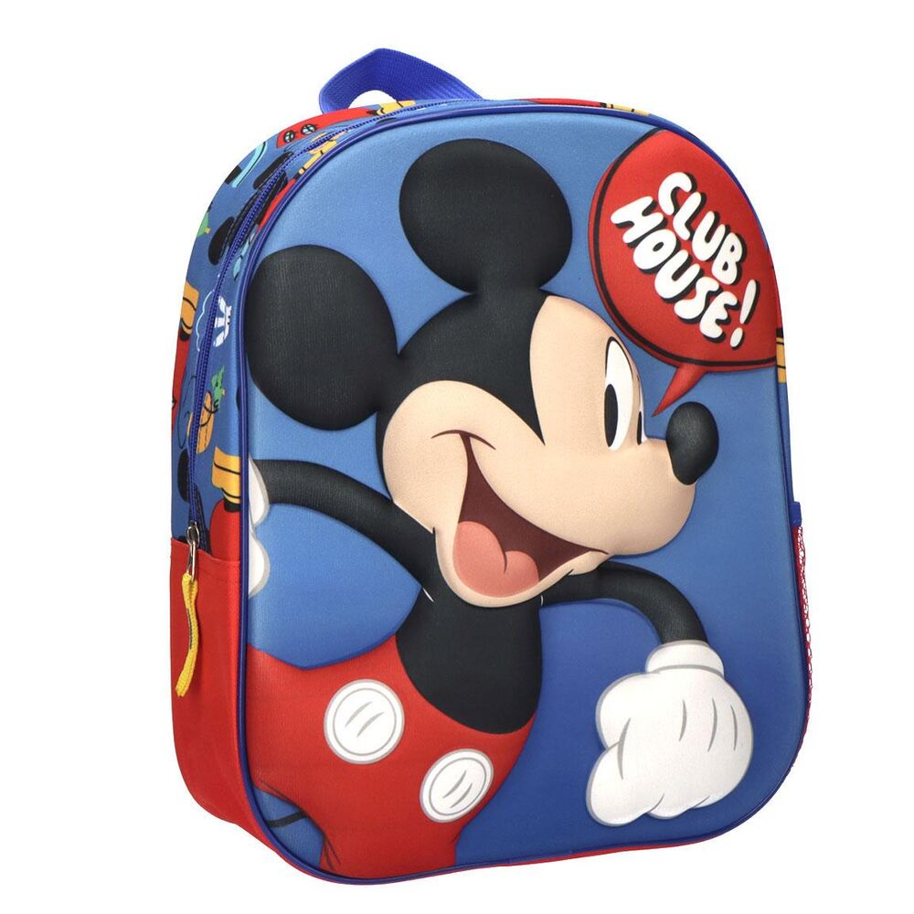 mochila 3d mickey disney 30cm