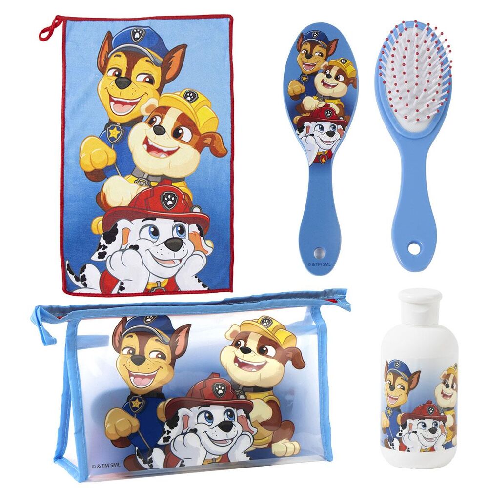 set neceser aseo patrulla canina paw patrol