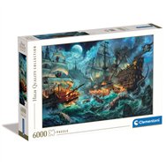 puzzle batalla de los piratas 6000pzs