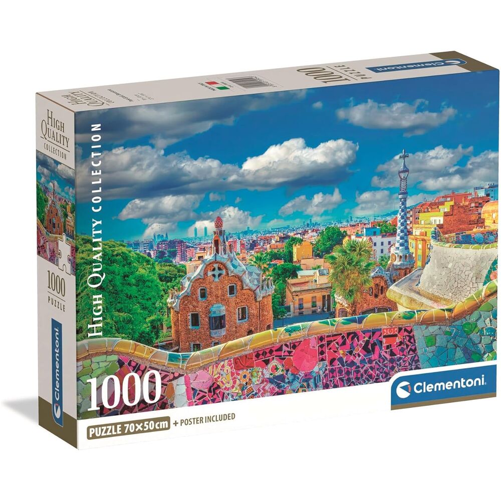 puzzle park guell barcelona high quality 1000pzs