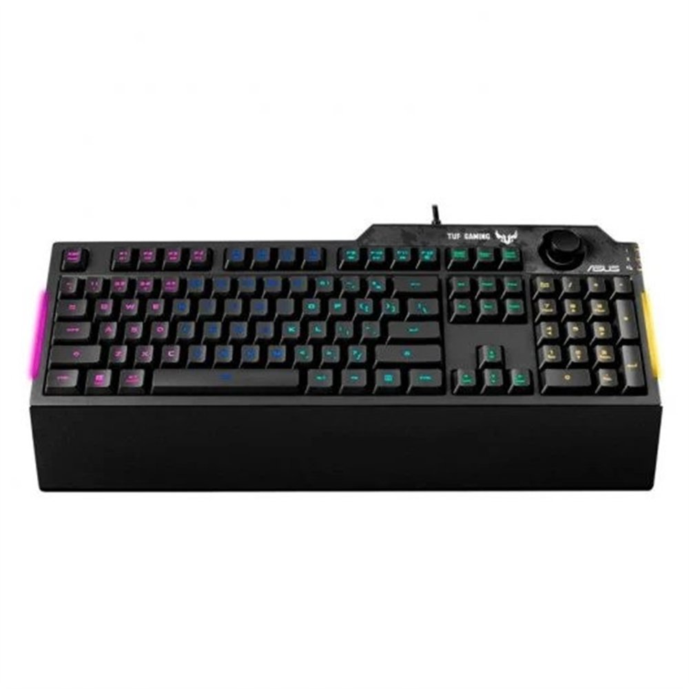 teclado asus tuf gaming k1 rgb usb black