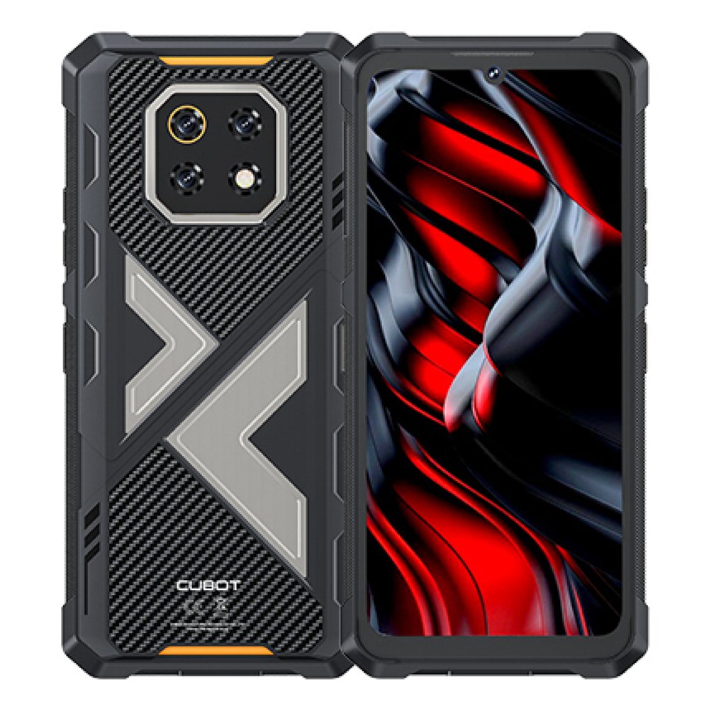 cubot king kong es 3 17,1 cm (6.75") ranura híbrida dual sim android 15 4g usb tipo c 6 gb 256 gb 10200 mah negro, naranja