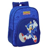 mochila sonic the hedgehog 34cm adaptable