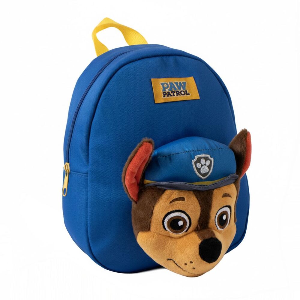mochila chase patrulla canina paw patrol 20cm