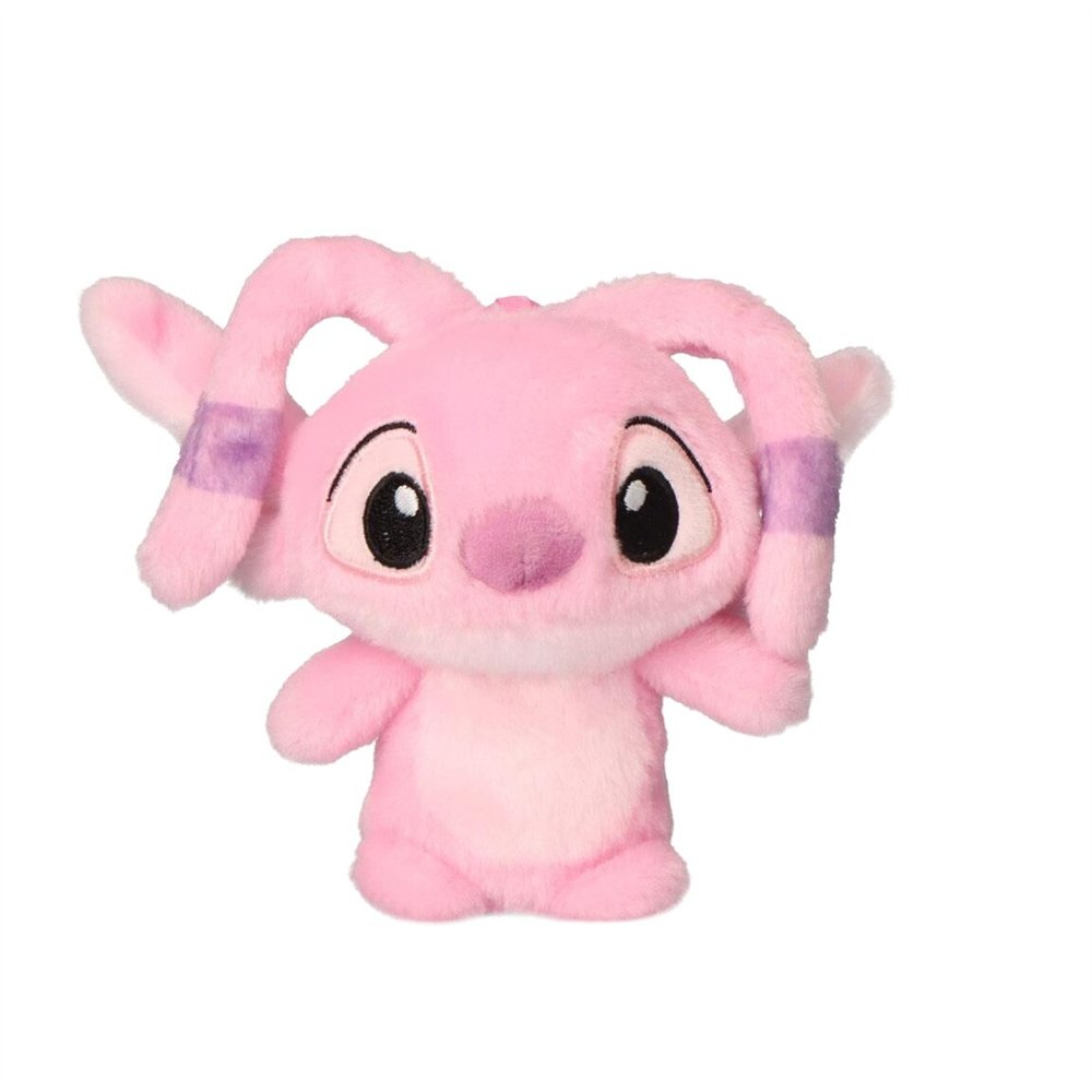 llavero peluche angel stitch disney 12cm