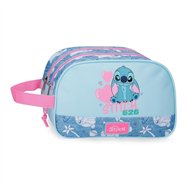 neceser hearts stitch disney adaptable