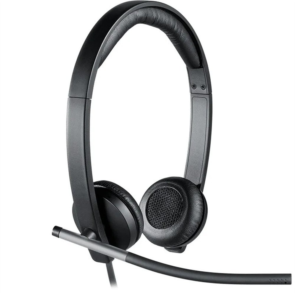 auriculares + microfono logitech h650e usb