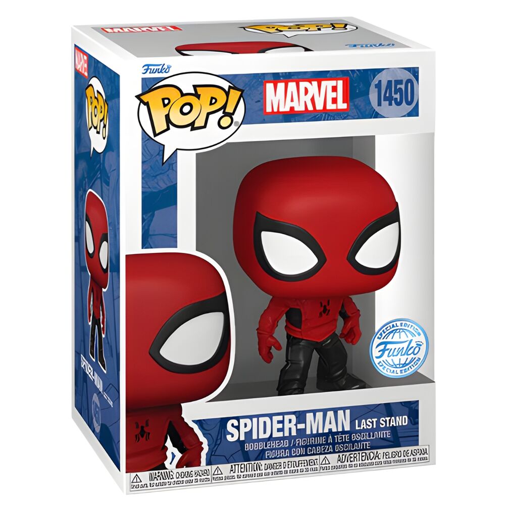 figura pop marvel spiderman last stand exclusive