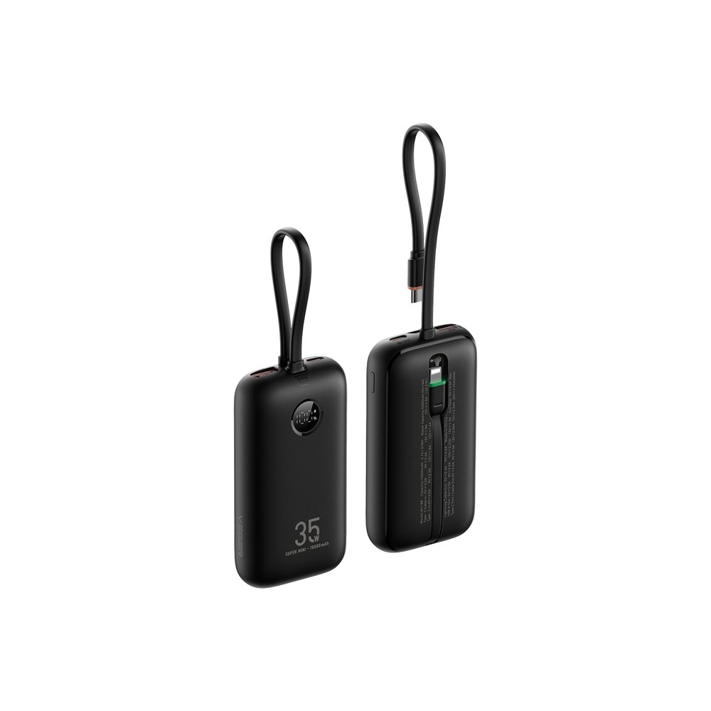 veger power bank con cabls integrados 10000 35w vg-w1188