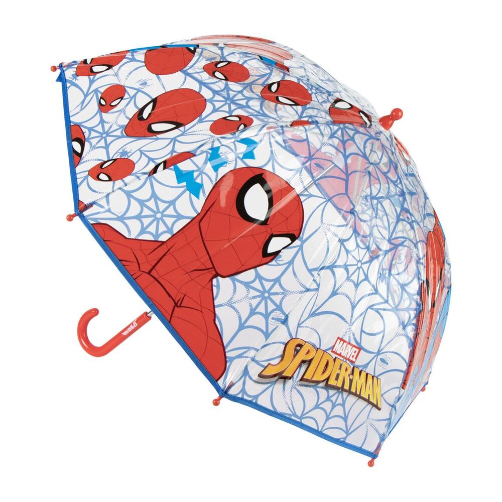 paraguas manual poe spiderman marvel