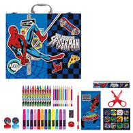maletin papeleria coloreable spiderman marvel