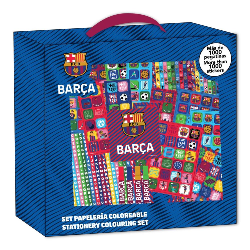 set pegatinas f.c. barcelona