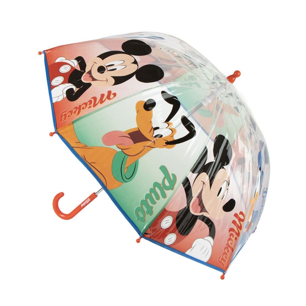 paraguas manual poe mickey and friends disney