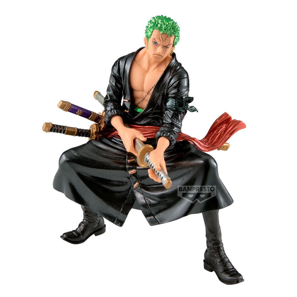 figura roronoa zoro king of artist one piece 18cm