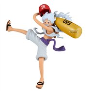 figura monkey d. luffy gear 5 battle record one piece 17cm