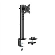 aisens soporte de mesa eco giratorio e inclinable para monitor/tv 12kg de 17-34, negro