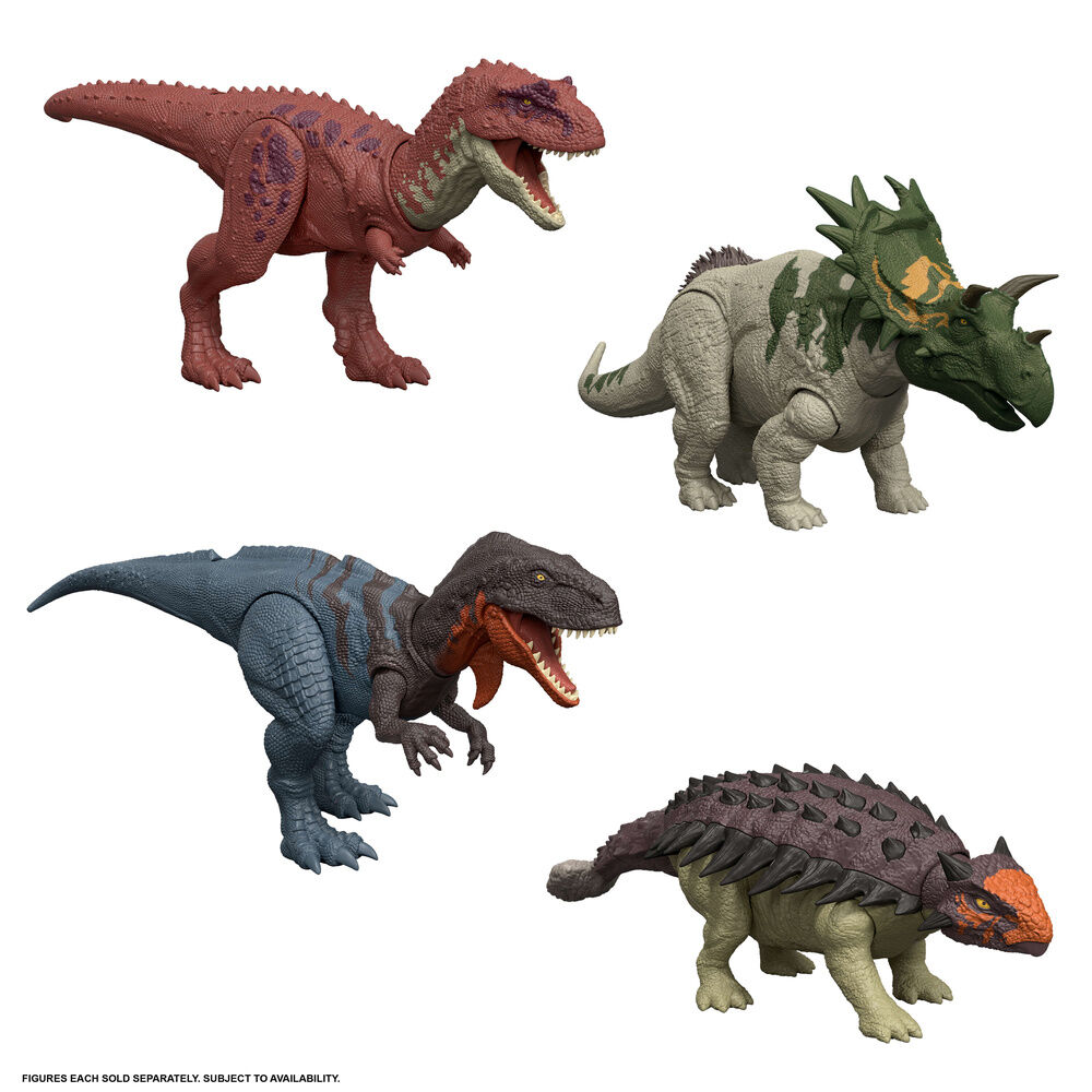 dinosaurio wild roar jurassic world surtido