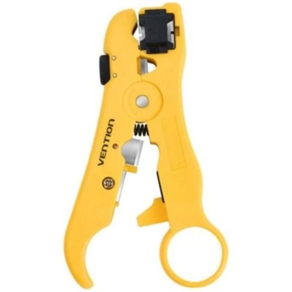 pelacables vention coaxial yellow