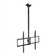 tooq soporte de techo extensible para pantallas 50"-100", negro
