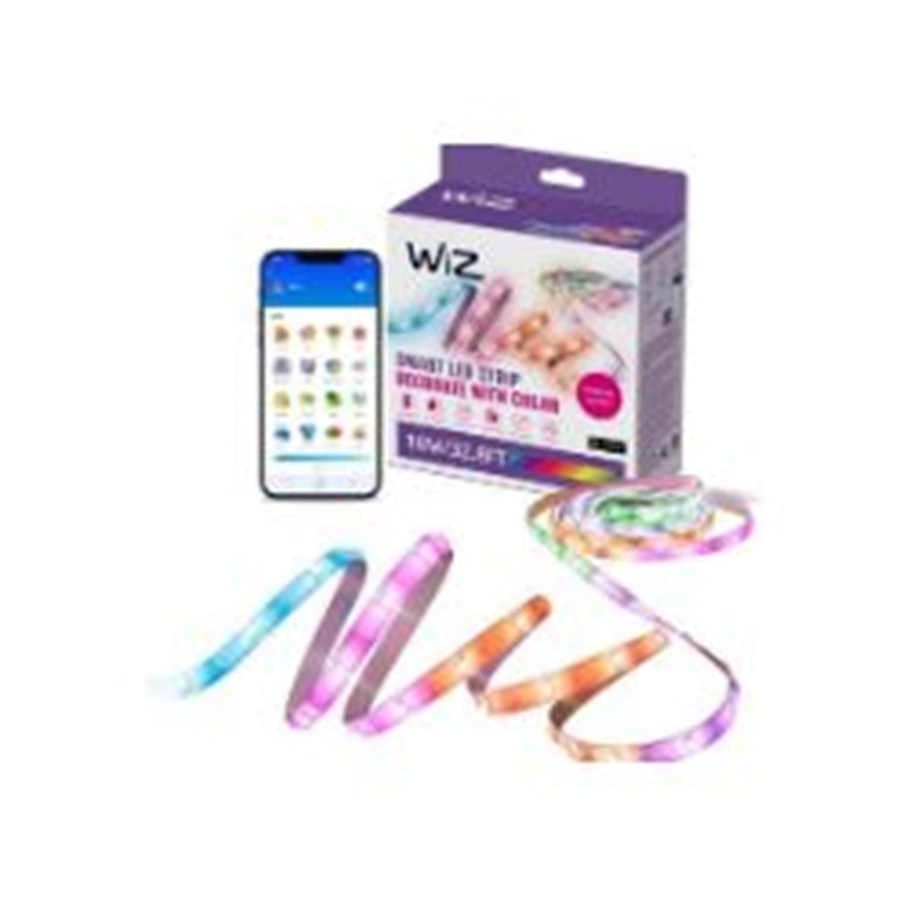 tira luz wiz led rgbic wifi 10m mando bt (929004140001)