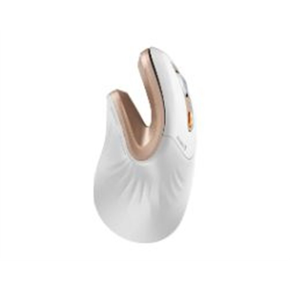 ratón vertical protoarc em11 nl blanco/dorado(cp016807)