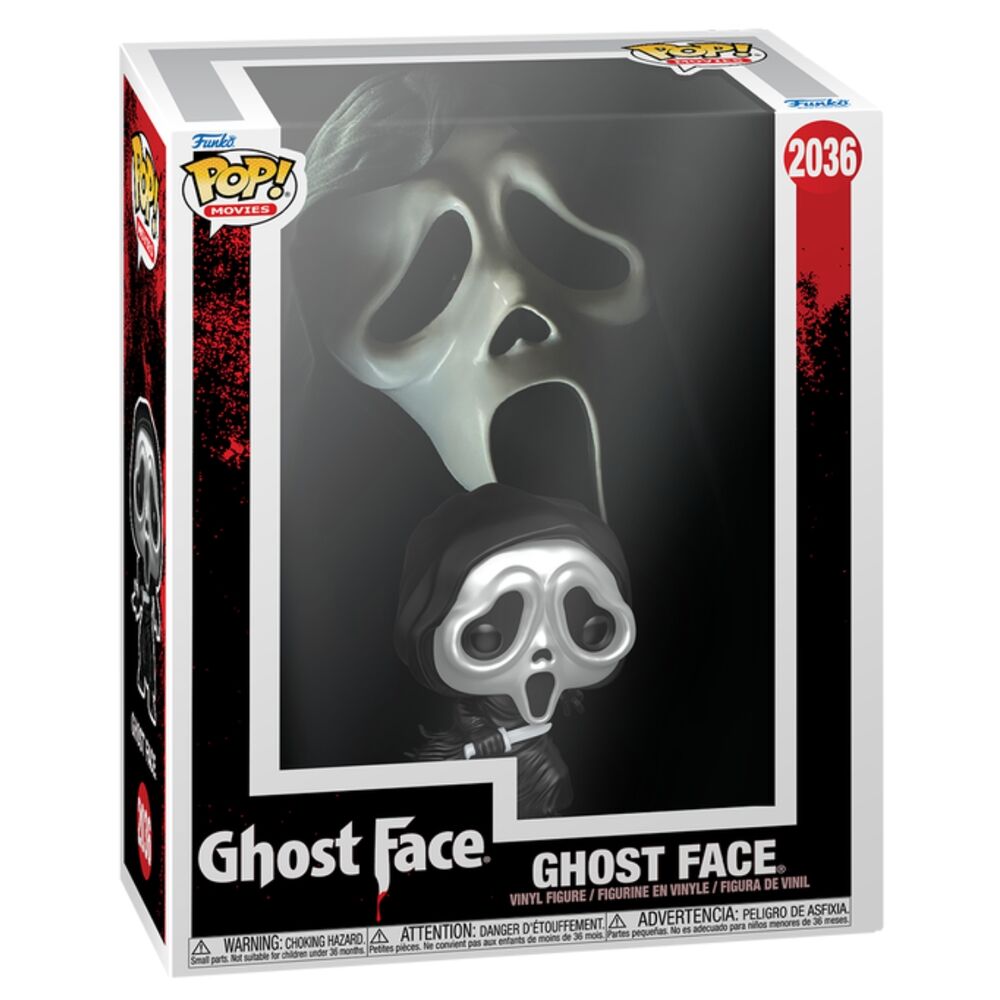 figura pop vhs cover ghost face - ghost face metallic