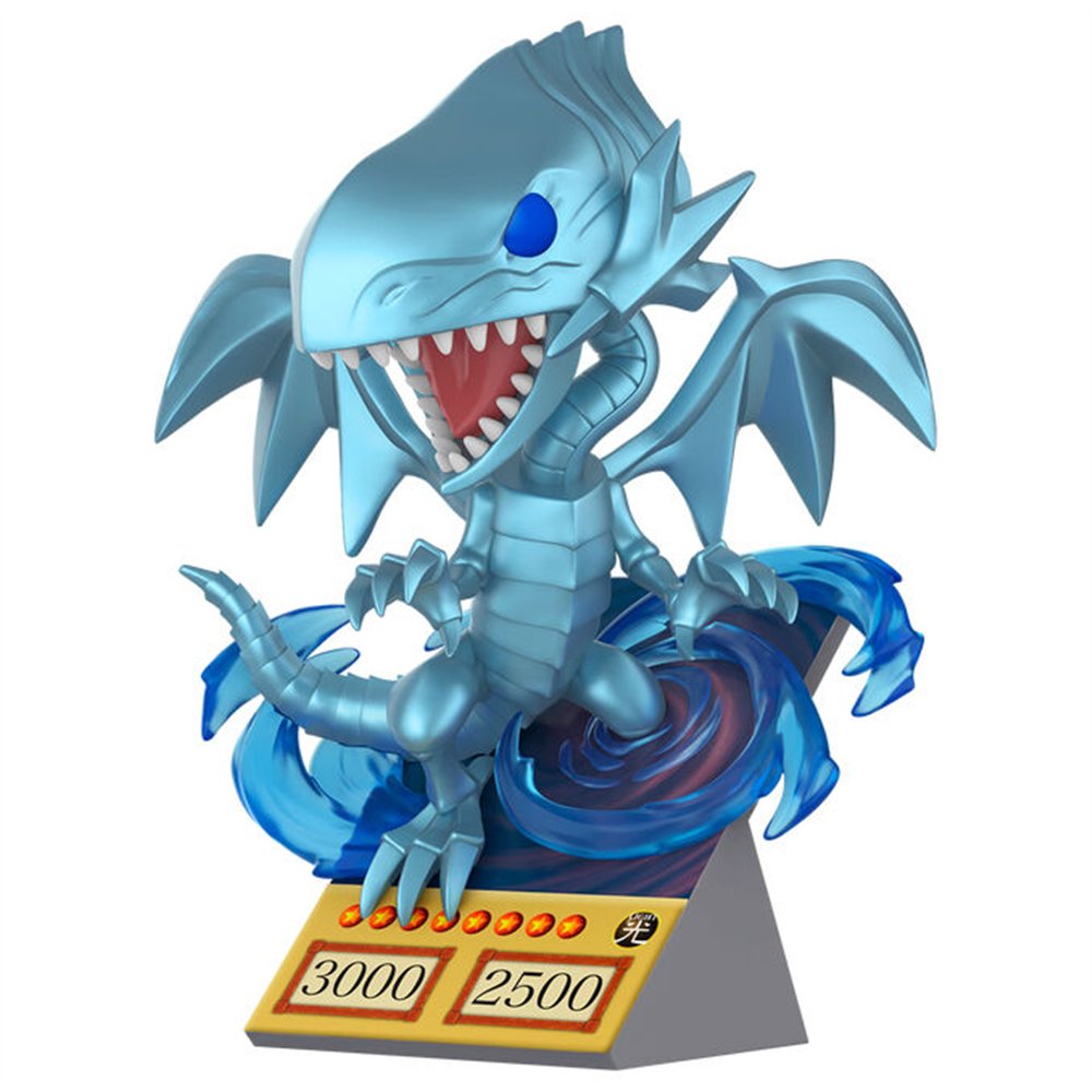figura pop premium yu-gi-oh! blue-eyes white dragon