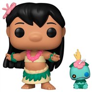 figura pop disney lilo & stitch hula lilo with scrump